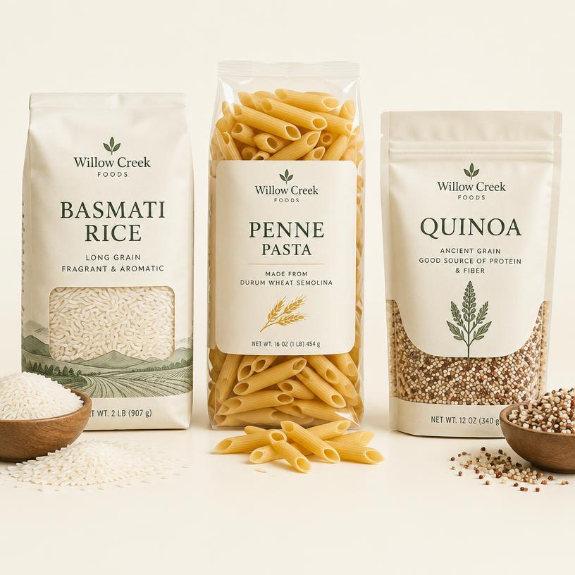 Rice, Pasta & Grains